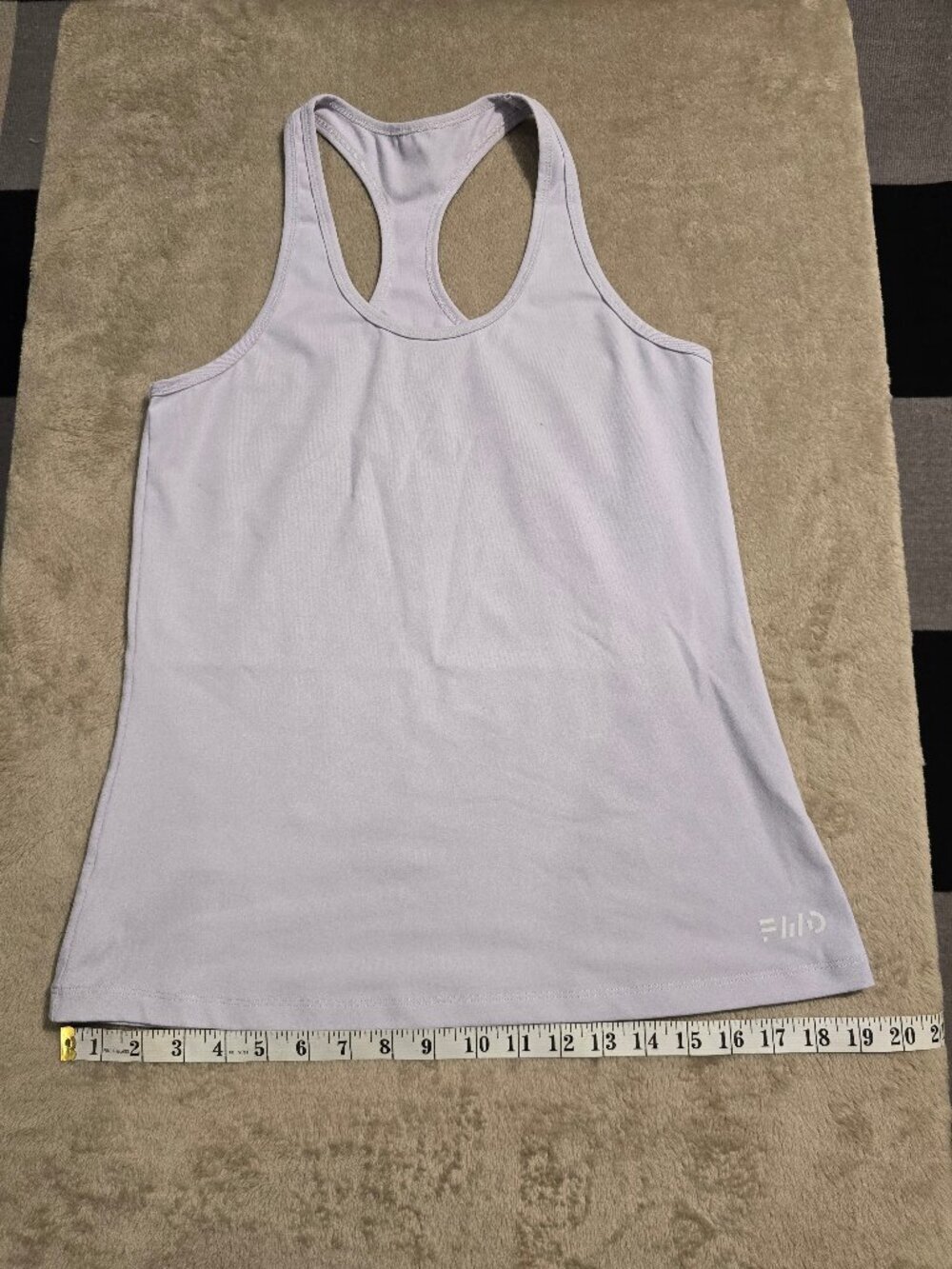 TriDri Lavender Seamless Racerback Fitness Tank